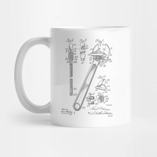 Wrench VINTAGE PATENT DRAWING Mug